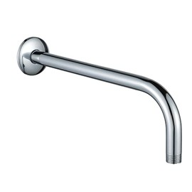 Dica, Brazo a Pared Redondo de 40Cm con Chapetón, Acabado Cromo, 4552BRR