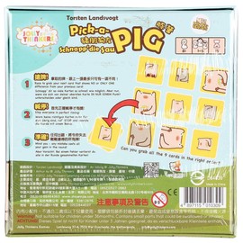 VR Distribution Pick a Pig Board Game, Animals, Classic, Adult, 18+