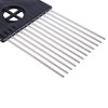 Pack of 3 Metal Hair Pick Combs Afro Pick Comb