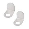 2pcs Wall Mounted Hand Holder Hanging Rack Shampoo Shelf Kitchen
