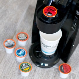 Two Rivers Coffee Bold Roast Coffee Pods for Single Serve Coffee Pod Brewers Including 2.0, Variety Sampler Pack, 100 Count