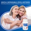 MAJOR Docusate Sodium 100mg Softgels, Stool Softener Laxative for Occasional