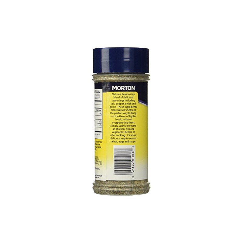 Morton's. Nature's Seasons, Seasoning Blend, No MSG & 25% Less