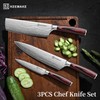 KEEMAKE Kitchen Knife Sets, 3 Pieces Professional Chef Knife Set