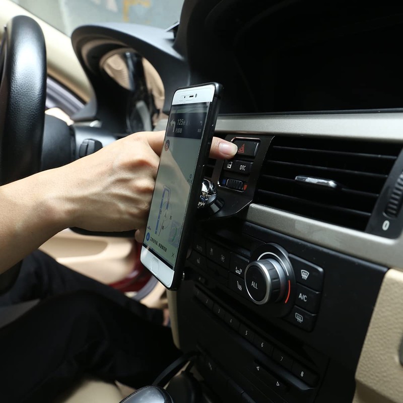 YIWANG Aluminum Alloy Phone Holder Black