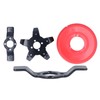QANYEGN 26mm Steel Trimmer Head, Lawn Mower Cutting Head Aessories,