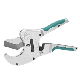 PVC Pipe Cutter, 2-1/2in 64mm Ratcheting PVC Pipe Cutter Tool, Pipe Cutters PVC, PVC Pipe Shears, PVC Cutter, Plastic Pipe Cutter, PEX Pipe Cutter, PVC Cutter Tool, PVC Ratchet Cut