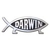 Darwin Fish Magnetic Car Emblem