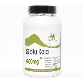 Gotu Kola 900mg ~ 200 Capsules - No Additives ~ Naturetition Supplements