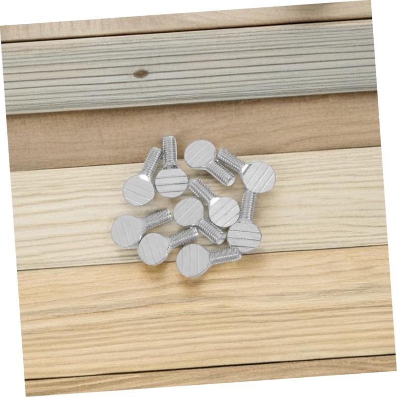 Sosoport 12pcs Stainless Steel Thumb Screws for Air Fryer Rotisserie