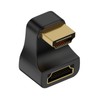 Poyiccot HDMI U Adapter, 8K HDMI Converter Adapter 180 Degree