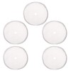 Fdit 5Pcs Coffee Filter Mesh, 8.5cm/3.3in Diameter Reusable Stainless Steel