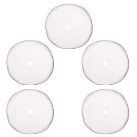 Fdit 5Pcs Coffee Filter Mesh, 8.5cm/3.3in Diameter Reusable Stainless Steel Filter Mesh French Press Filter Coffee Pot Filter Mesh for 600ml French Press Pot Accessory