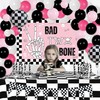 Black Pink 2nd Birthday Party Decorations Bad Two The Bone
