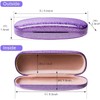 ZONLY Eyeglasses Case,(4 Piece) Unisex Hard Shell Eyeglasses Cases Protective