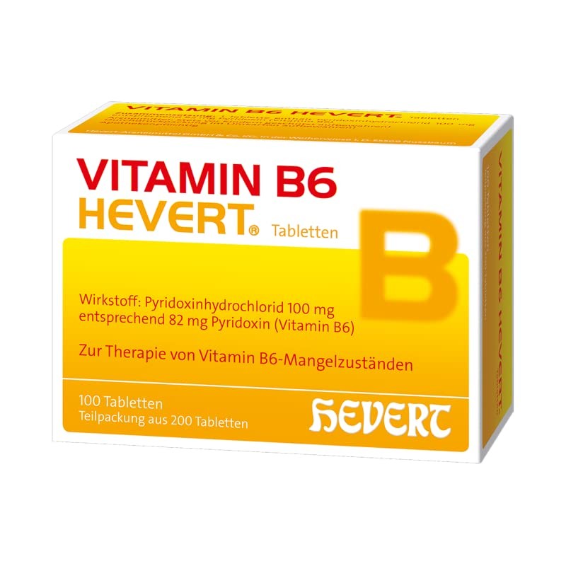Vitamin B6 Hevert for the Therapy of Vitamin B6 Deficiency