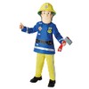 Fireman Sam Costume, Kids Fireman Outfit, Medium, Age 5 -