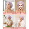 Aquior Gorros Ducha Reutilizables Mujer Gorro Impermeable Varias Capas Talla
