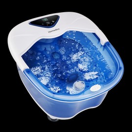 HoMedics Salt-N-Soak Pro Footbath with Heat Boost - FB-630H-AU