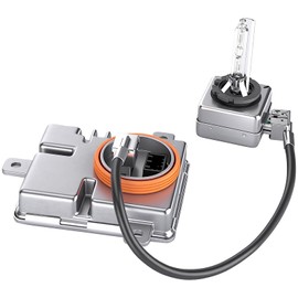 W003T21971 Xenon HID Ballast Headlight Control Unit fit for Chrysler 300 2011-2021 with D3S Bulb Kit Replace 68170821AA 8K0941597 Computer Headlight Ballast D3S 35W Headlamp Bulb