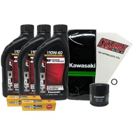 Cyclemax Standard Tune-Up Kit compatible with 2004-2011 Kawasaki KFX 700 with Spark Plugs