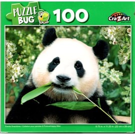 Panda Snacktime - 100 Piece Jigsaw Puzzle for Adult