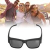 Oversized Sunglasses Fit Over Glasses PC Non Slip UV Protection