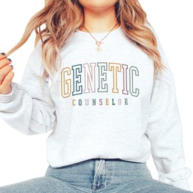 Genetic Counselor Sweatshirt - Genes Specialist - Genetic Counseling Crewneck - Family Doctor Appreciation Gift - Unisex Graphic Sweatshirt