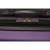 Rockland Melbourne Hardside Expandable Spinner Wheel Luggage, Purple, 3-Piece Set