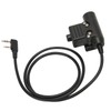 U94 PTT System Military Adapter 2 Pin 3.5mm Headset Adapter