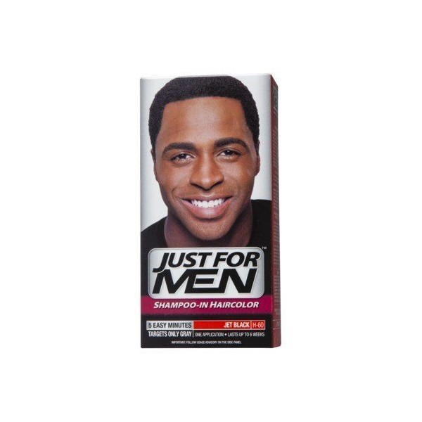 Just For Men Shampoo In Haircolor, Real Black H 55