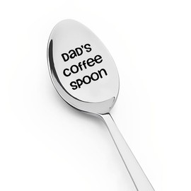 Coffee Spoon for Dad Gifts from Daughter Son Happy Birthday Daddy to Be Gifts for Father in Law Gift Ideas I Love You Gifts for Him Dads Gifts from Kids Retirement Gifts for Dad Stepdad Gifts