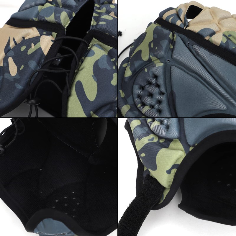Football Rugby Headguard Soft EVA Padded Headgear Shell Head Protector