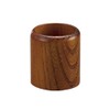 Yamako 15251 Wooden Round Toothpick Stand (Brown)