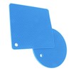 5 PCS 2 Round 3 Square Silicone Honeycomb Mat Multipurpose
