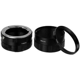 Macro Extension Tube Set Compatible with Canon EOS M EF-M Mount Cameras for Extreme Macro Photography