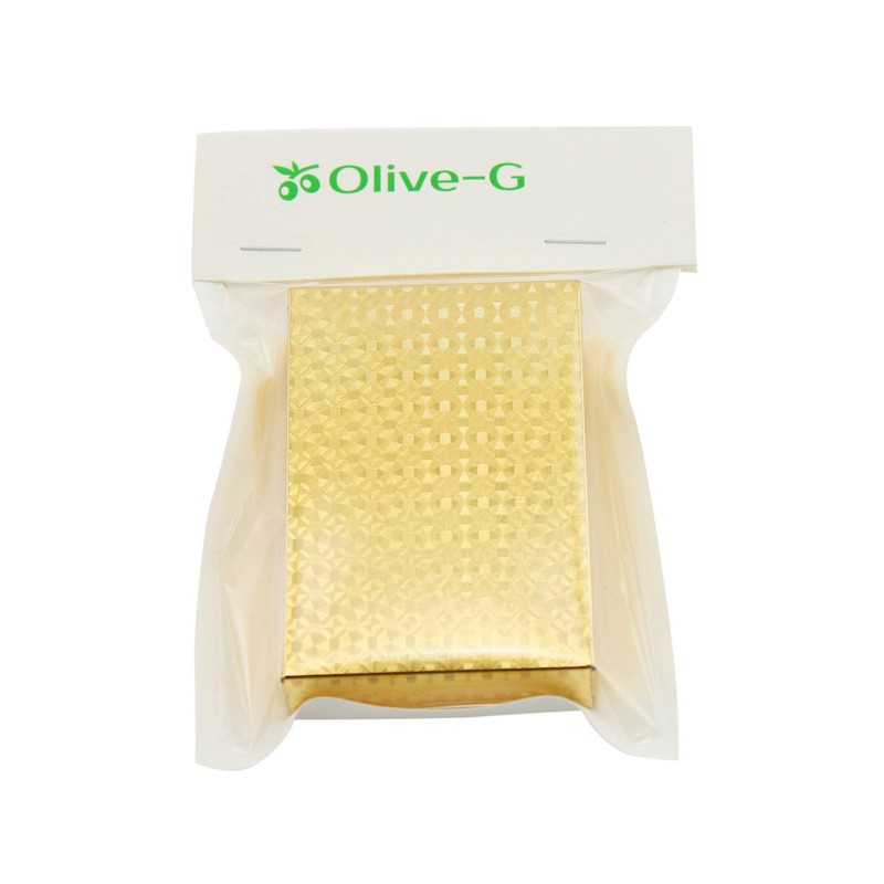 Olive-G Gold Foil Playing Cards for a Rich, Luxury Feel!