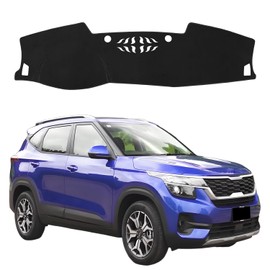 IIKSDII Dash Cover Dash Mat Fit for K-ia Seltos 2020 2021 2022 2023 2024 Dashboard Cover Non-Slip Pad Accessories