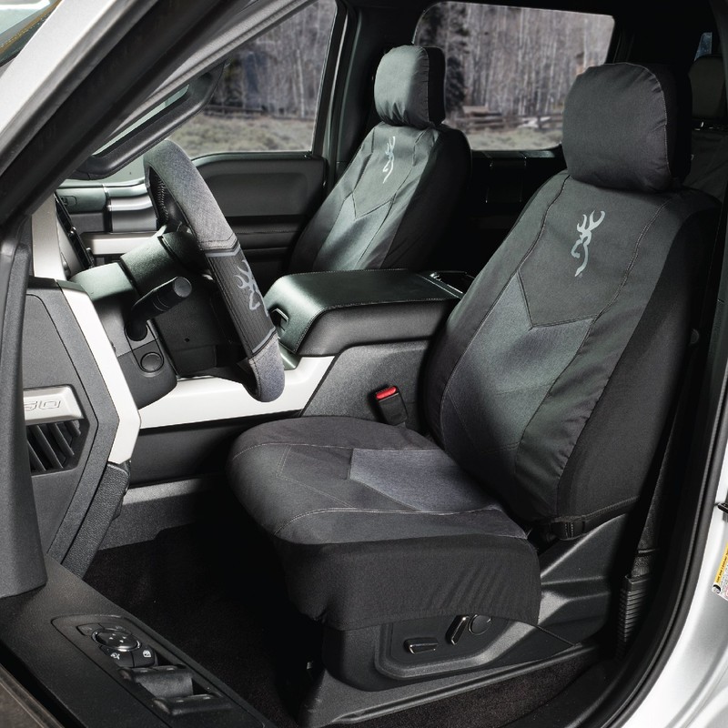 Browning Universal Front and Bench Seat Covers, Water Resistant for