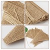 Bunting Jute Bunting Wedding, Pack of 4 Bunting Outdoor Weatherproof,