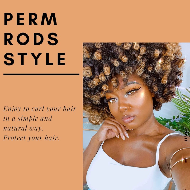 Perm Rods Hair Rollers Large Long Short Hair Styling Tool