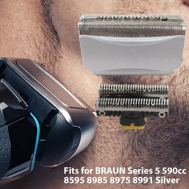 Upgrade 51S Silver Shaver Razor Foil Cutter Blade w/Retail Packaging