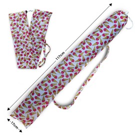 Protective Cover Parasol - Parasol Cover Beach Umbrella Cover with Durable Handle Protective Cover for Beach Umbrella with Handle Accessory or Replacement Part for Beach Umbrellas