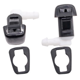 HiSport Windshield Sprinkler Wiper Nozzle - Compatible with Dodge Dart 2013-2016 - Replace 68081370AB 68081370AA