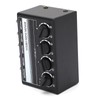Stereo Mini Mixer Passive Audio Signal Controller 4 Channel Hub