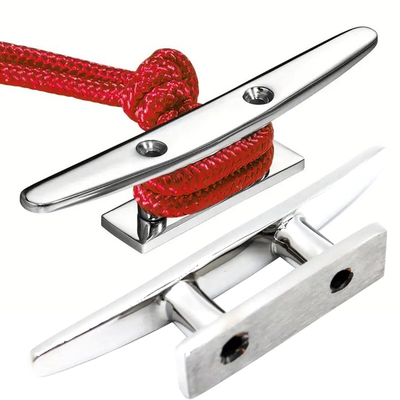 Boat Cleat Stainless Steel Marine Cleat 4 inch Dock Cleat