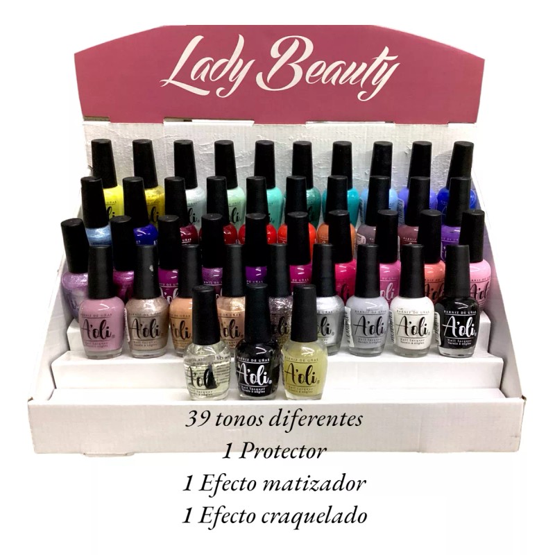 AOLI Esmaltes Kits Para Uñas 6 Colores Larga Duración Para