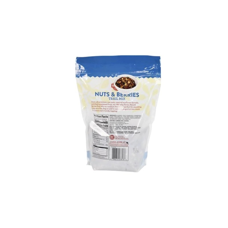 Nuts & Berries Trail Mix, 26 oz ((2 Pack), Nuts