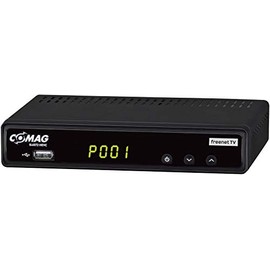 Comag SL65T2 FullHD HEVC DVBT/T2 Receiver (H.265, HDTV, HDMI, Irdeto Access System, Freenet TV, Media Player, PVR Ready, USB 2.0, 12 V) Black