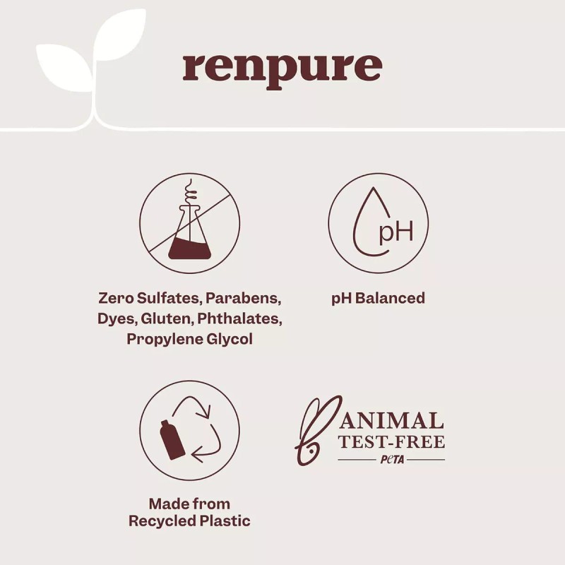 Renpure Shampoo Renpure Biotina 710 Ml